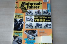 1) Motorradfahrer 09/2007 - Suzuki B-King mit 184PS  - Harley-Davidson Dyna Fat