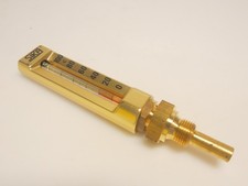 Sika Thermometer Maschinenthermometer Fühlerlänge 26mm 0-100° Messing 1/2 Zoll