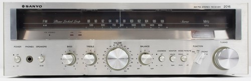 Sanyo stereo receiver - am/fm,