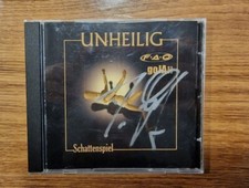 CD Unheilig/ Goja/ FAQ- Schattenspiel (13 Song) FOUR ROCK signiert + Autogramm 