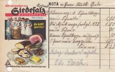 HANNOVER, Quittung um 1935, Norddeutsche Salinen-Vereinigung Siedesalz