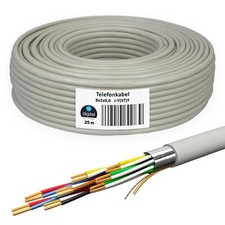 Telefonkabel 25m x - x, 0,6