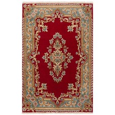 Kerman 90x60 cm Handgeknüpfter Perserteppich Kirman Orient Carpet Rug