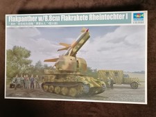 Flakpanther 8,8 cm Flakrakete Rheintochter 1 Trumpeter 1:35