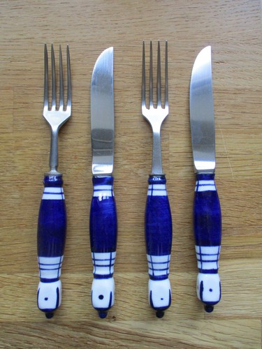 4tlg steakbesteck rosenthal - 4tlg.,