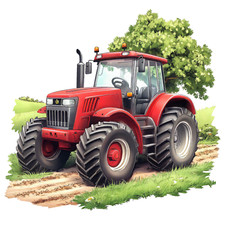 Wandtattoo Aufkleber Traktor Wandaufkleber