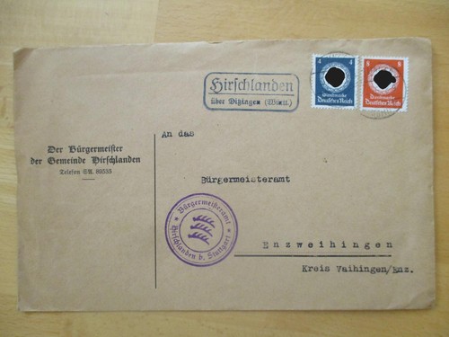 Landpoststempel - (1189),