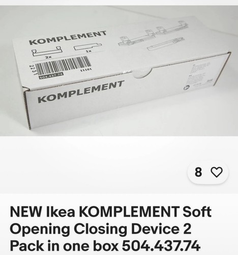 2er pack ikea komplement - pack,