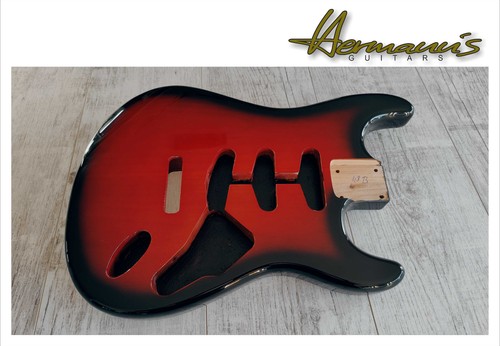 Strat piece erle body sss - strat, 2