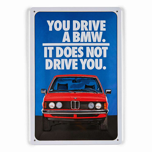 Original bmw claim blechschild - bmw,