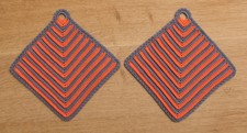 Topflappen handarbeit - topflappen,
