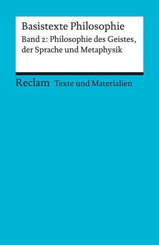 Basistexte philosophie band - basistexte,