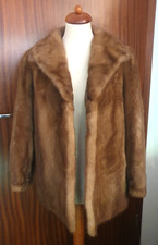 Echte nerzjacke braun - echte,