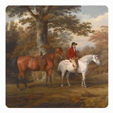 Untersetzer Keramik Korkunterseite George Garrard Hunter and Huntsman