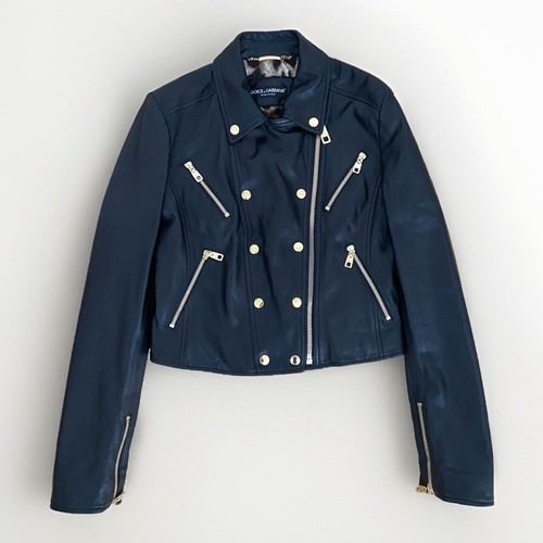 Dolce gabbana lederjacke - gabbana,