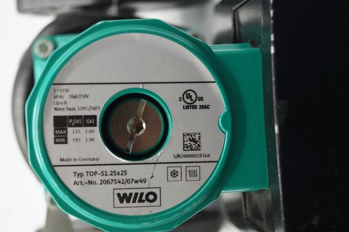 Wilo top 25x25 pumpe - 25x25,