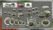 Myott "Country Life" Teile zur Wahl: teller platte schale tasse kanne england