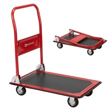 Werkzeugkönig® Plattformwagen Transportwagen klappbar bis 150 kg Transporthilfe