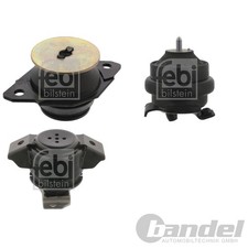 3x FEBI BILSTEIN MOTORLAGER SATZ passend für VW GOLF 2 GTI G60 + CORRADO G60 2.0