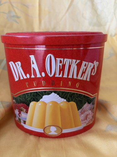 Oetker pudding dose - pudding,