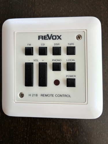 Revox 218 wandbedienung - 218,