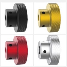 Aluminium handrad rundergriff - aluminium,