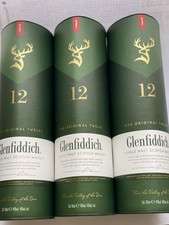 3x Leere Dosen Deko Whisky