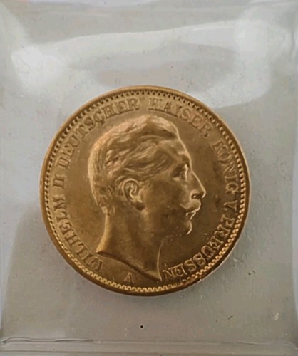 Mark gold 1909 preußen - 1909,