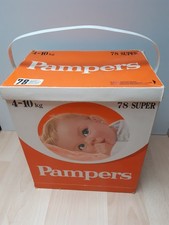 Original Alter Pampers Karton