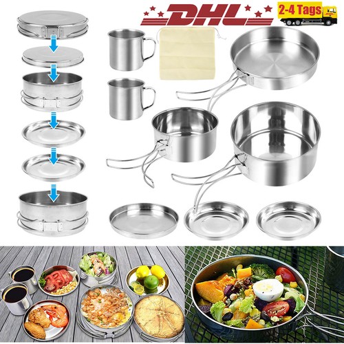 Camping geschirr set 3 - 2,