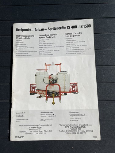 Dreipunkt anbau spritzgeräte - dreipunkt,