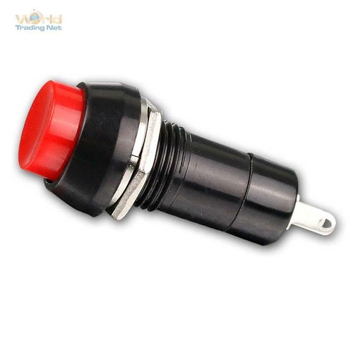 Drucktaster rund 18x40mm rot - drucktaster,