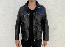 OFFSET Herren Lederjacke