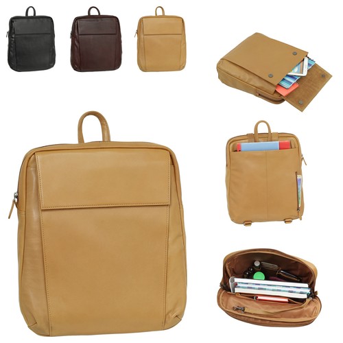 Leder rucksack cityrucksack - leder,