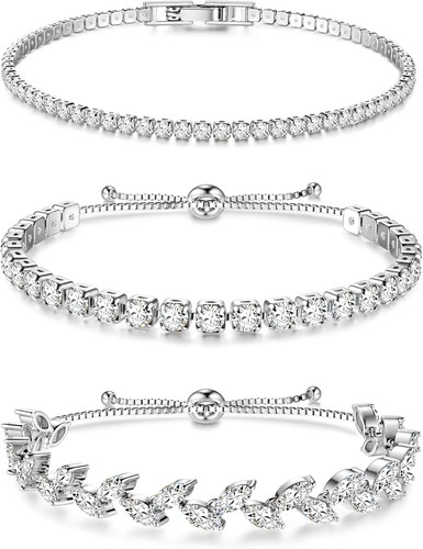 Tennisarmband damen silber - damen,