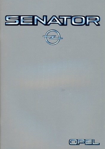 Opel senator prospekt - prospekt, 1983