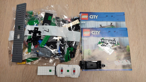 Lego city zug - zug, 60198