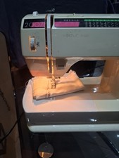 Elna 2007 Nähmaschine Fußpedal und Netzkabel getestet funktioniert