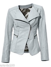 Designer Lederjacke  Ashley Brooke/ heine  Größe 38  NEU