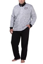 Herren Hausanzug Loungewear Freizeitanzug in Übergrößen aus Fleece von SLOUCHER