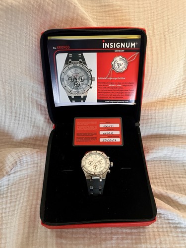 Insignum kronos chronograph - kronos,
