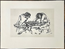 A. Paul Weber, „Die Spieler