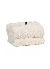 MONT CHALET Fellimitat-Heizdecke Lämmchen-Optik Timer, waschbar ca. 130x180cm ..