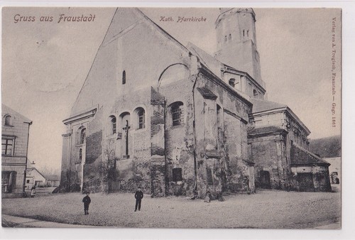 Fraustadt katholische - ak,