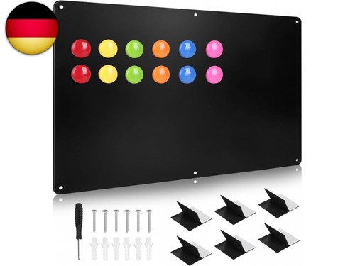 Schwarzes magnettafel 42x30cm - schwarzes,