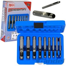 BGS LOCHEISEN-SATZ 3-12 mm
