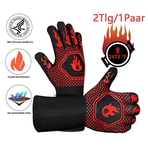 Grillhandschuhe feuerfest - grillhandschuhe,