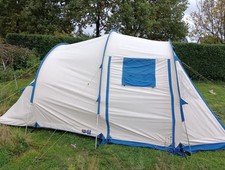  Active Leisure Tunnelzelt Camping Zelt 4 Personen top Vorzelt  Baumwollzelt