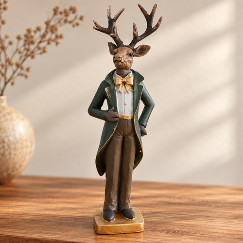 Deko hirsch gentleman mit - deko-hirsch,