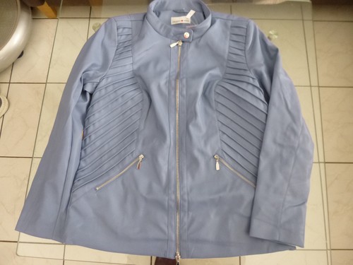 Lederimitat jacke mit - lederimitat-jacke,